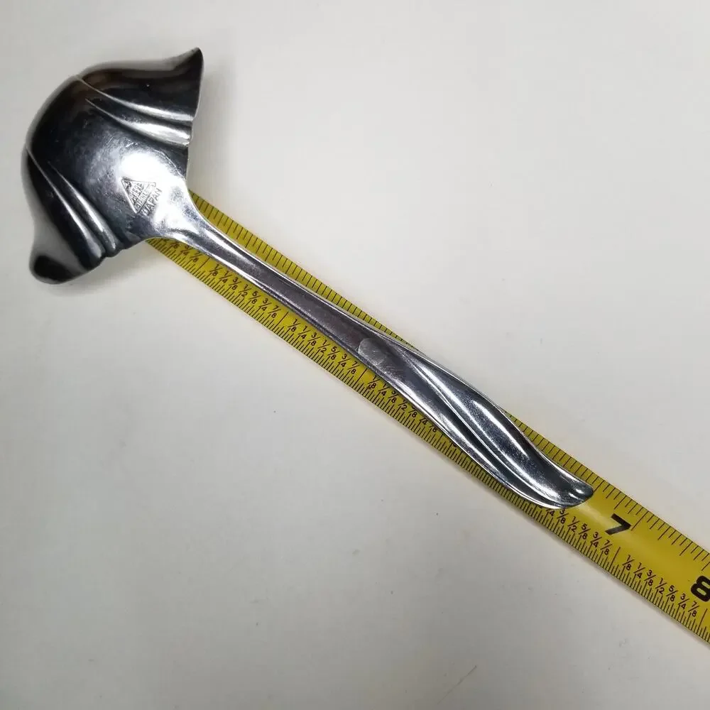 Amere Gravy Ladle Vintage Stainless Flatware Japan Retired Aef4 Swirl Glossy 6